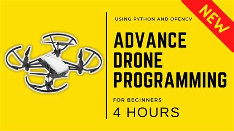 advance drone programming   hours opencv python