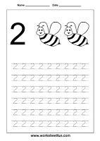 printable worksheets counting worksheets  kindergarten