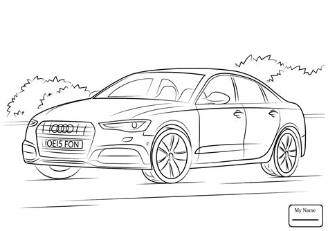 audi coloring pages coloring home