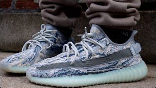 releasing adidas yeezy boost   mx frost blue  foot