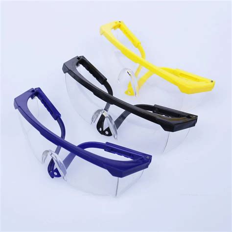 Colorful Fashion Safety Glasses For Work Waterproof Anti Dust Resistant