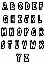 Alfabeto Letters Printables Justcolor sketch template