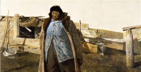 andrew wyeth  retrospect review reassessing  mythic painter wsj