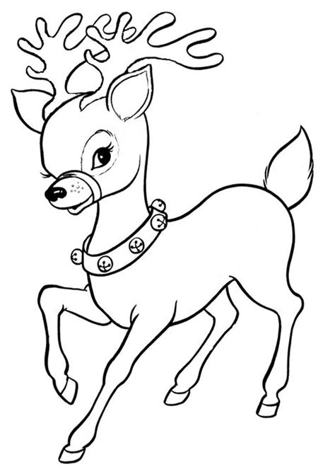 santa  reindeer coloring pages  printable dennis henningers