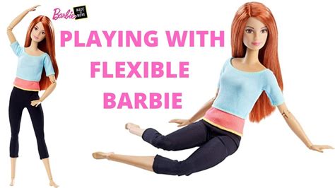 Playing With Flexible Barbie Doll Morning Routine Barbie Made To