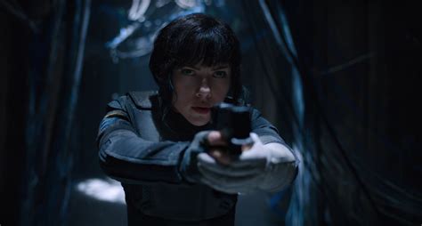 Cyborg Scarlett Johansson Jumps Into Action In First Full