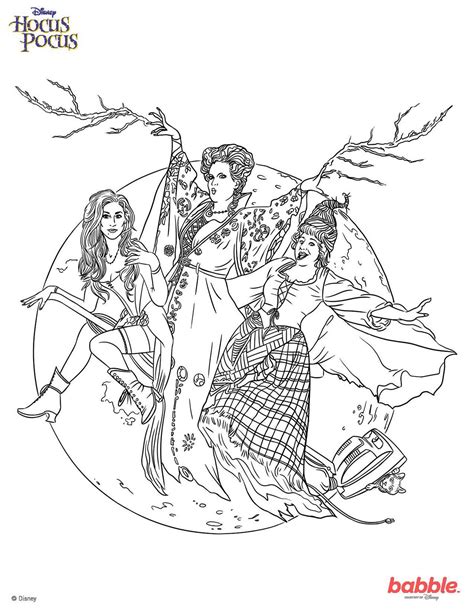 image result  hocus pocus coloring pages witch coloring pages