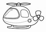 Helicopter Coloring Pages Printable Kids sketch template