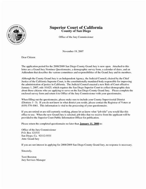 letter format  court awesome reference letter  court  letter