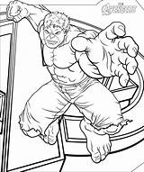 Hulk Coloring Pages Avengers Marvel Printable Kids Lego A4 sketch template