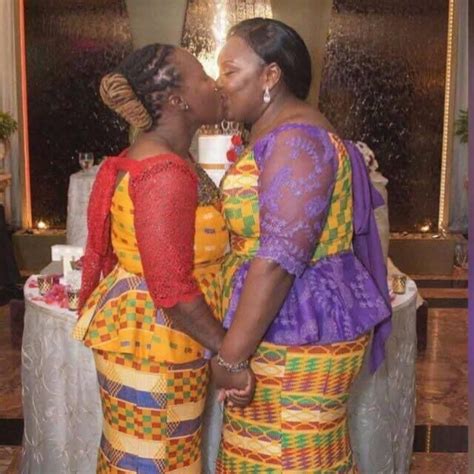 First Ghanaian Lesbian Wedding Hits The Internet Photos
