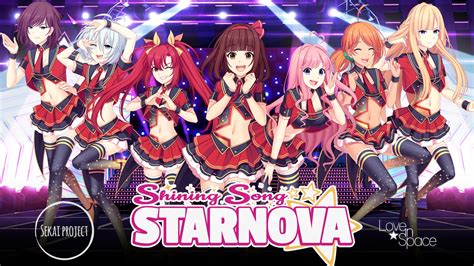 shining song starnova idol anime themed visual novel by sekaiproject — kickstarter