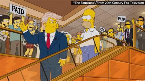 simpsons turns  yeardley smith discusses donald trump prediction newscomau