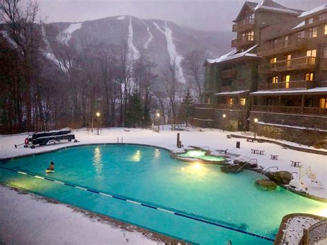 stowe mountain lodge  spruce peak theluxuryvacationguide