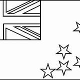 Bandeira Tuvalu Colorir sketch template