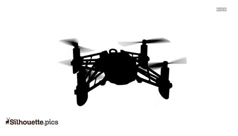 parrot mini drone swat silhouette vector clipart images pictures