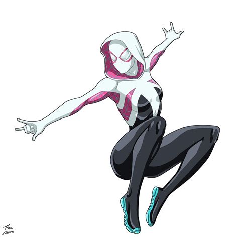 ghost spidergwen stacy phil cho