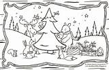 Placemats Printable Christmas Woodland Kerst 11x17 Colour Colouring Placemat Coloring Kleuren Setting Scribd Afkomstig Van Holiday sketch template