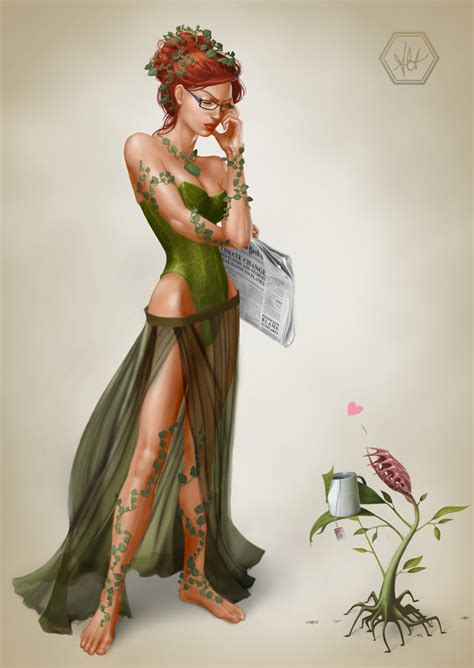Poison Ivy Art By Alanna Howe