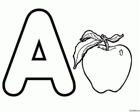 alphabet coloring page   letter  coloring page letter