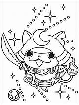 Yo Kai Coloring Pages Printable Coloring4free Book Visit Colouring Kids Template Websincloud Yokaiwatch Activities sketch template