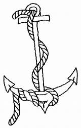 Anchor Coloring Pages Printable Color Rope Bulk Popular Library Getdrawings Getcolorings Coloringhome sketch template