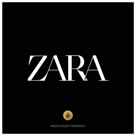 new version for zara new logo by moshik nadav typography moshik nadav