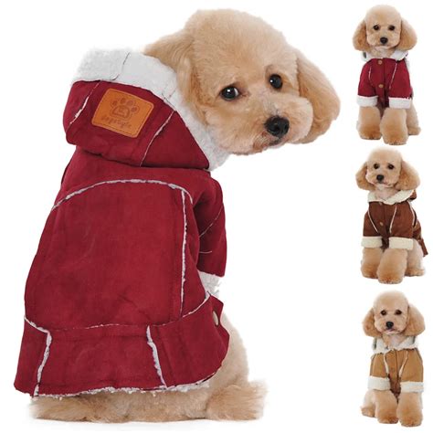 unisex high quality  colors suede fabric dog clothes warm dog clothing