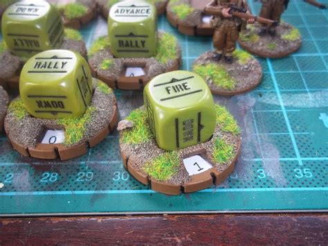 Admiral Drax 496 Bolt Action Scenic Pin Markers Order Dice