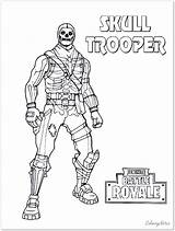 Fortnite Trooper Forget sketch template