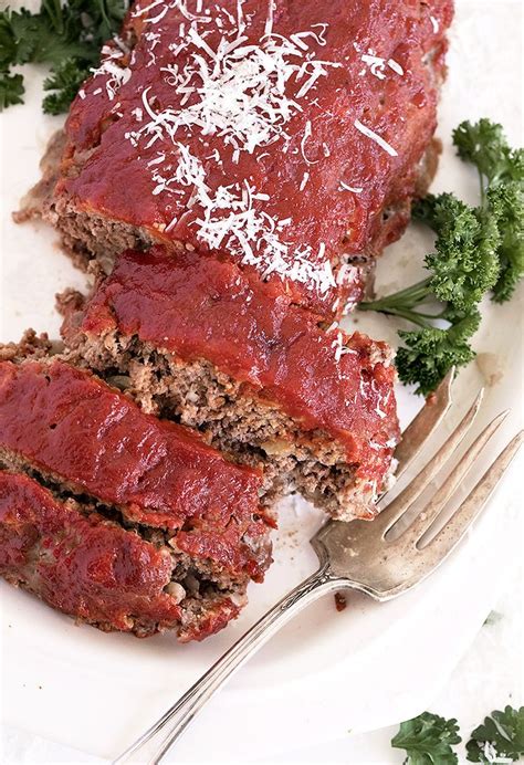 classic meatloaf   ultimate comfort food  family recipe   rich tomato topping