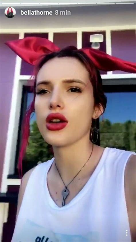 Bella Thorne Via Snapchat 26 06 2017 Bella Thorne Snapchat