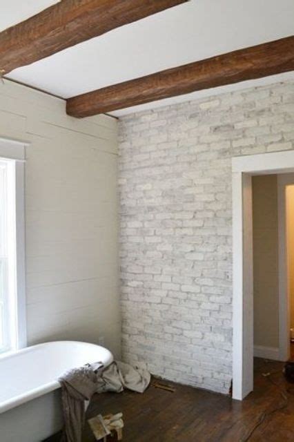 56 Impressive Spaces With Whitewashed Brick Walls - DigsDigs