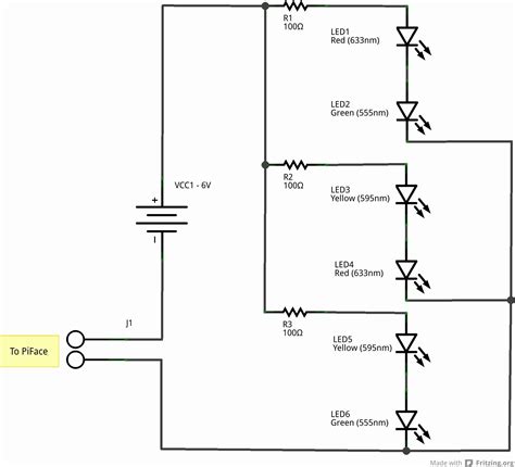 led christmas lights schematic diagram