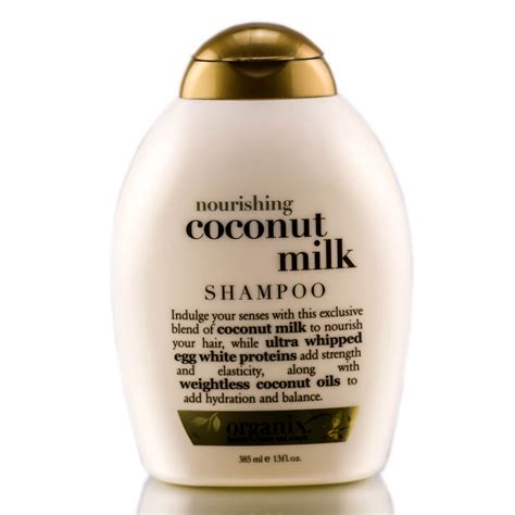organix nourishing coconut milk shampoo sleekshopcom