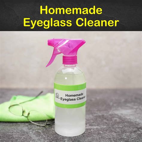 4 Homemade Eyeglass Cleaner Recipes