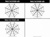 Webs Tracing sketch template