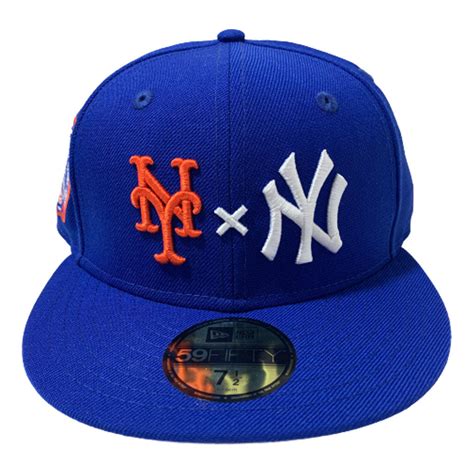 york yankee  red  subway series fitted hat sports world
