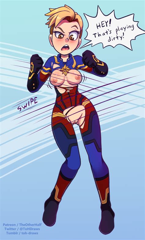 Captain Marvel By Theotherhalf Hentai Foundry