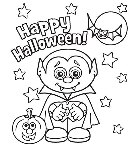 halloween coloring pages    print