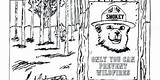 Smokey Bear Coloring Kids Maine Invited Contest Enter Advantage Opportunity Augusta Caregivers Hopes Dads Moms Forest Special Take Service Other sketch template