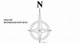 North Arrow Architectural Drawing Autocad Dwg Arrows Symbols Dxf Signals Signs Drawings Paintingvalley Block sketch template