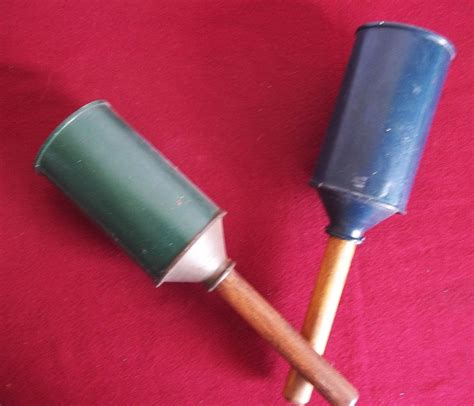 vintage 2 primitive old tin can rattle shaker musical etsy tin can