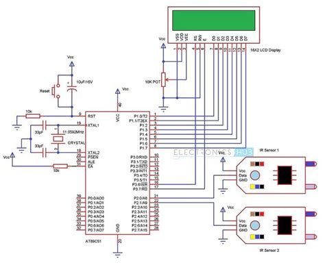 bidirectional visitor counter circuit   microcontroller visitor counter arduino home