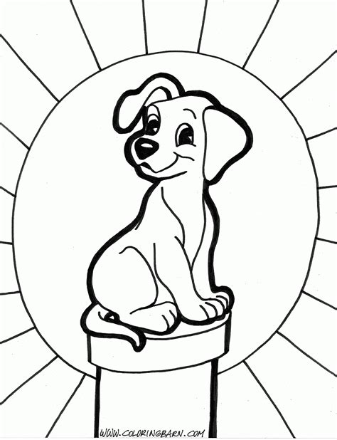 puppy coloring pages coloring home