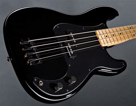 Fender Precision Bass Roger Waters Mex Mn Black Livré