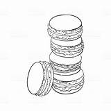 Macaron Clipartmag sketch template