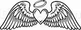 Halo Angel Drawings Clipartmag Drawn sketch template