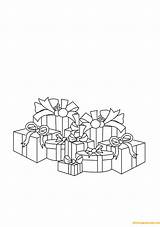 Christmas Gifts Pages Boxes Presents Coloring Preparing Kids Tree Color Adults Coloringpagesonly sketch template