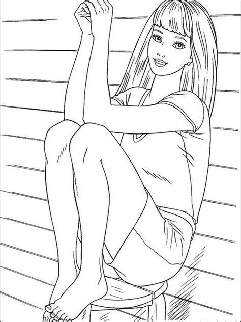 barbie majesty horse coloring pages     girls   world